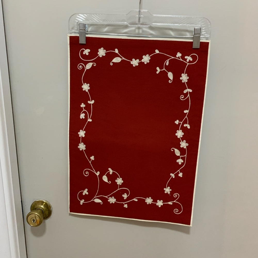 Pottery Barn Holiday placemats